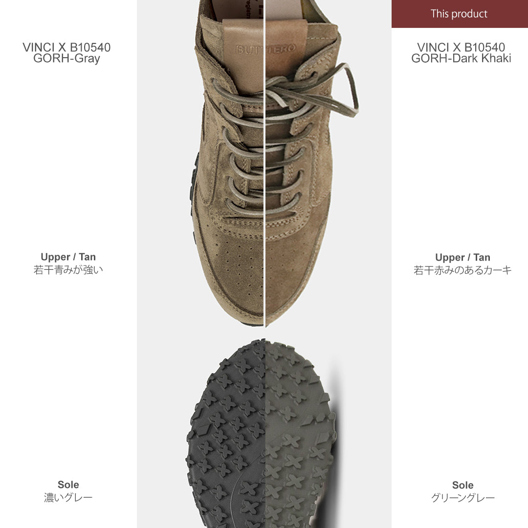 THE REFINED SALE 〉VINCI X B10540 GORH-Dark Khaki – BUTTERO